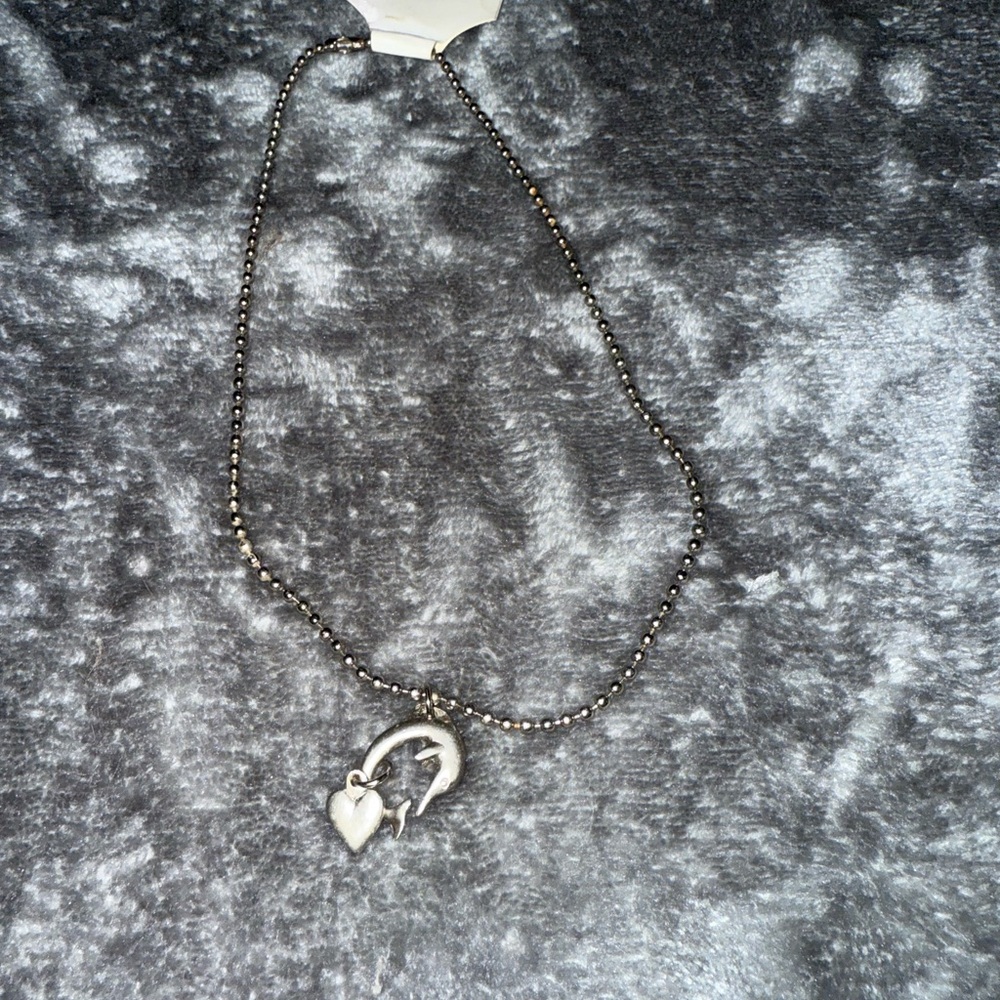 Silver Heart Pendant Necklace